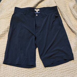 Peter Millar navy blue shorts size 32